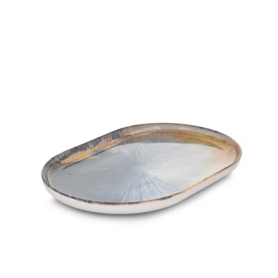 Padėklas/lėkštė 30x20 cm keramikinis MADERA Ambition 61394