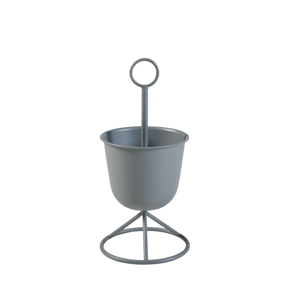 Stovas gėlėms metalinis 48x23 cm pilka sp. Aplhen PXFF-0173 84315628