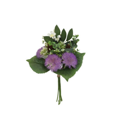 Dekoratyvinė gėlių puokštė 20x35 cm 8445393222769