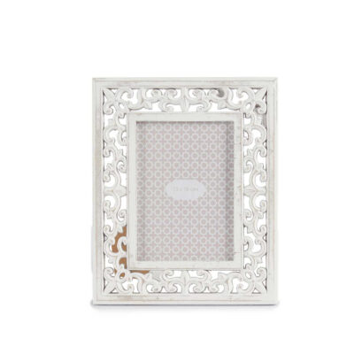 Rėmelis medinis baltos spalvos 13x18 cm Giftdecor 77962
