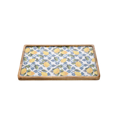 Padėklas Citrinos medinis 2.5x40x25 cm CL1383 Country Living Widdop