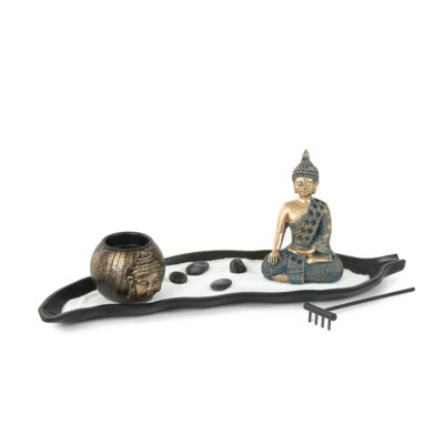 Zen sodas su žvakide 37x12,5x15 cm Atmosphera 203976