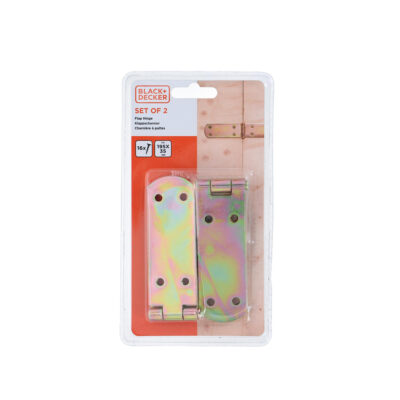 Vyriai uždėtiniai 2v.su varžtais 16v.19,5x3,5x0,2cm BlackDecker 871125223886