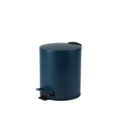 Šiukšliadėžė 5 l D21xH26 cm mėlynos sp., lėto uždarymo mechanizmas Urban Living