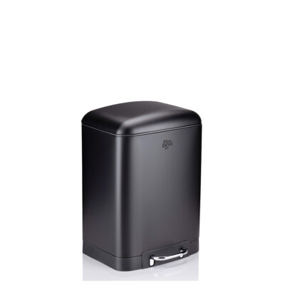 Šiukšliadėžė metalinė su pedalu 6 L 23x22,5x32,5 cm SOFT CLOSE Dirt Devil
