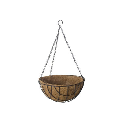 Vazonas pakabinamas 30.5x30.5x15.5 cm kokoso pluoštas/metalas 8430540251525