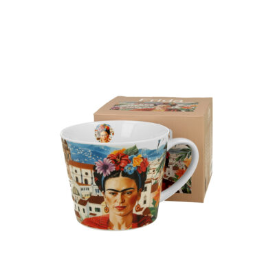 Puodelis porcelianinis 600 ml Puodelis porcelianinis 600 ml Frida Kahlo DUO