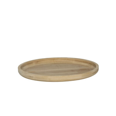 Padėklas užkandžiams bambukinis 33 cm 8445393199948