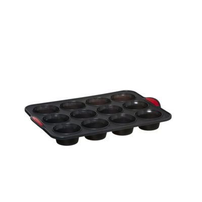Kepimo forma keksiukams silikoninė 12 vnt 33x24x4 cm 5Five 135283