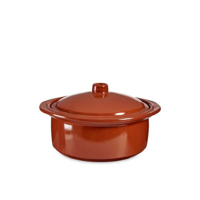 Kepimo/troškinimo indas molinis 25x26,5x15 cm 2,5 l karščiui atsparus La Dahesa
