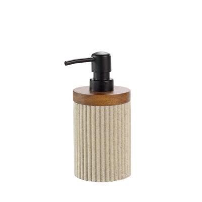 Muilo dozatorius D8xH17 cm polirezininis NIAGARA douceur d'intérieur