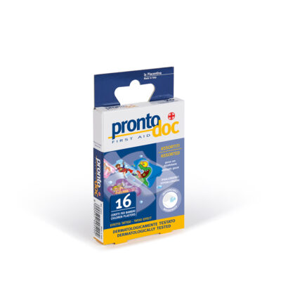 Pleistrai vaikiški 20 vnt. 7x2 cm ypač tvirti PRONTODOC 4051