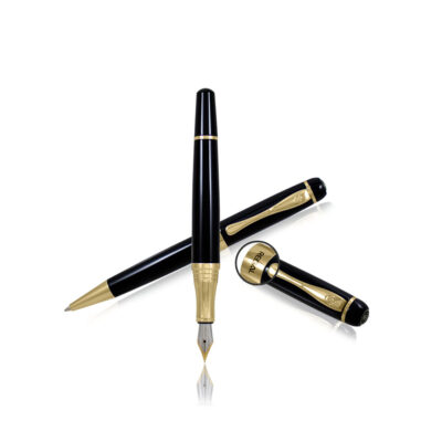 Rinkinys parkeris+rašiklis dėžutėje "Andrew" juodas RE6PD REGAL