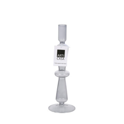 Žvakidė stiklinė Ø8,5xh26,5 cm 105 g ARTICASA 871125224051