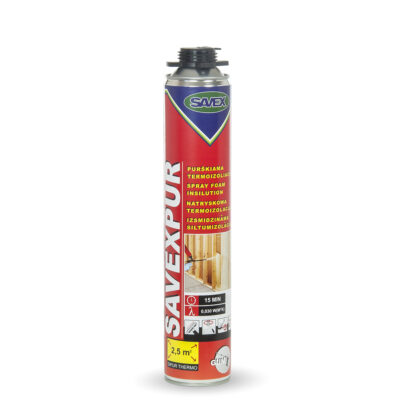 Purškiamos termoizoliacinės putos SAVEXPUR  850 ml