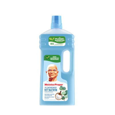 Valiklis namų paviršiams universalus 1 l eukalipto kv., soda Mr.Proper 5120