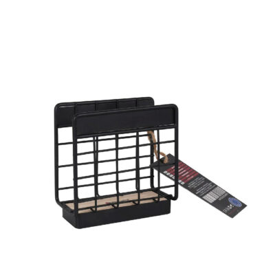 Laikiklis servetėlėms metalinis 12x12x7 cm Percutti MKT02901