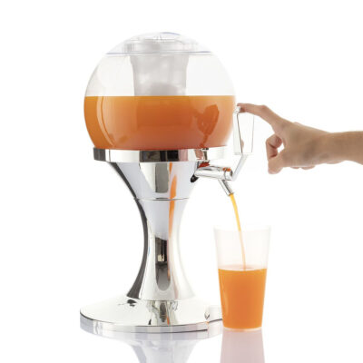 Indas plastikinis skysčiams su kraniuku 3,5 L talpos, vieta ledukams InnovaGoods