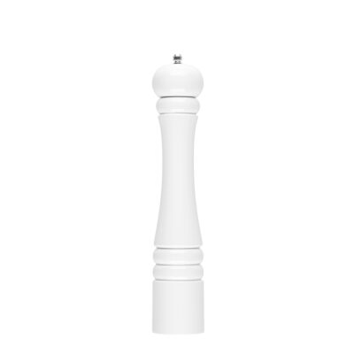 Druskos ir pipirų malūnėlis D6xH32 cm buko mediena, keramika Maku 612274