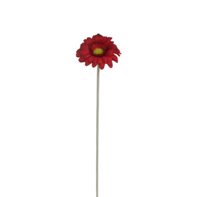 Dekoratyvinė gėlė Gerbera raudona 12x12x52 cm 8445393227702