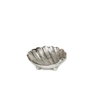 Dekoratyvinis indelis Kriauklė aliuminis 10x10x3 cm 8445393375298