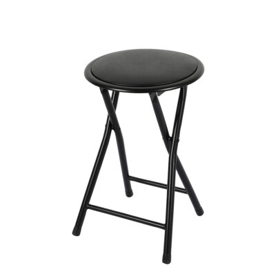 Kėdė-taburetė sulankstoma D30xH45 cm juoda sp. Urban Living 224737