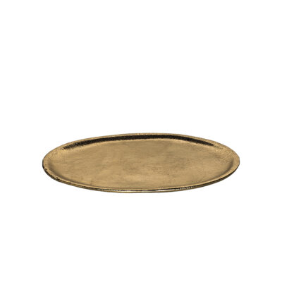 Padėklas metalinis aukso spalvos 21,5x19 cm Fanni K 618781