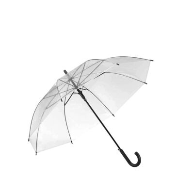Skėtis automatinis ilgas permatomas D58 cm H82 cm 14987
