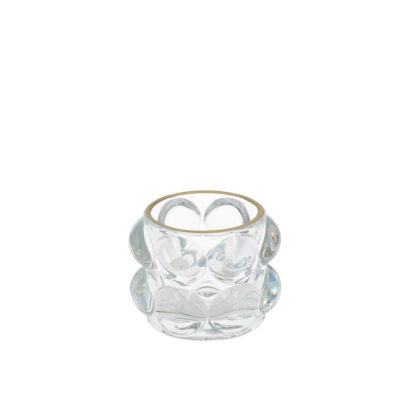Žvakidė stiklinė 8.3x7.7x6.4 cm 8445393458427