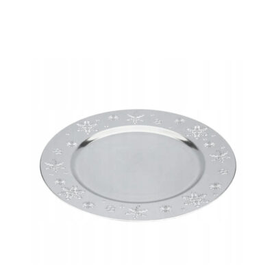 Polėkštė plastikinė Snaigės D33xH1,6 cm Atmosphera 183454AR KLD