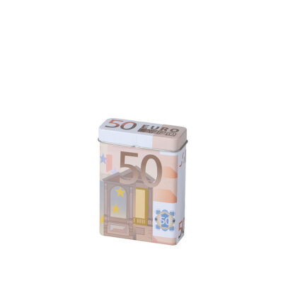 Dėžutė metalinė su dangteliu Eurai 9,5x7,5x3 cm (mix) Urban Living 26295