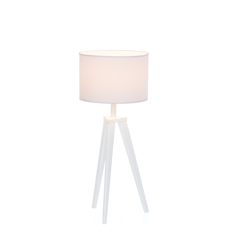 Šviestuvas stalinis medinis su gaubtu D30xH72 cm 4Living 618937