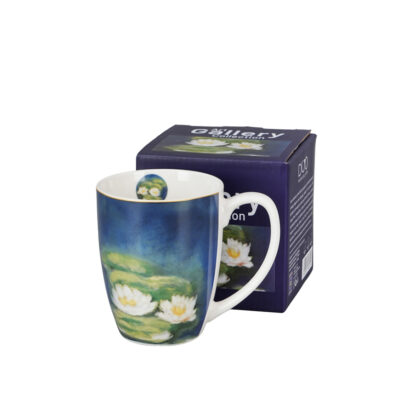 Puodelis porcelianinis 360 ml C.Monet Vandens lelijos DUO