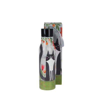 Gertuvė-termosas metalinis Katės 500 ml DUO