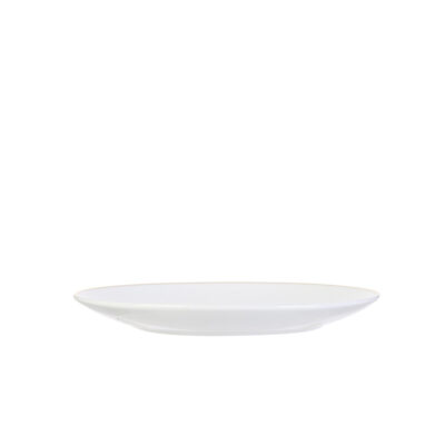 Lėkštė porcelianinė balta su aukso apv. D20 cm LOUNGE Home Deco KA4570