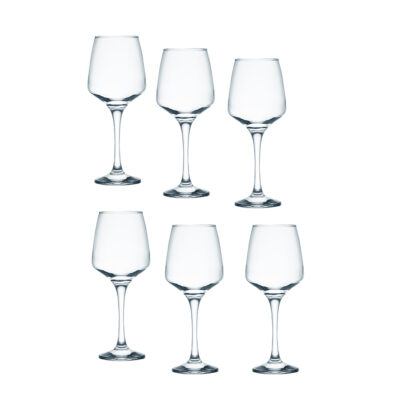 Taurės vynui 330 ml 6 vnt komplektas SPARKLE Ambition 307305