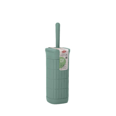Šepetys klozeto su dėklu žalsvas 12x12x40 cm Domus 90502 Italija STEFANPLAST
