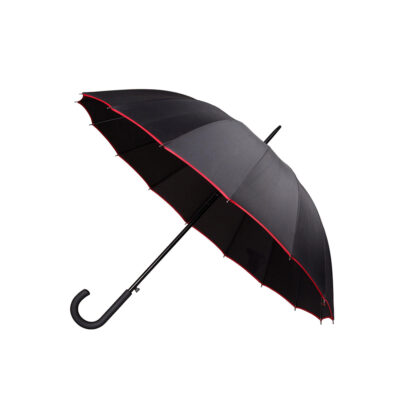 Skėtis ilgas D101 cm H88 cm gumuota rankena PL304
