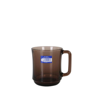 Puodelis stiklinis 310 ml rudos spalvos Duralex C20-4018CRR (6)