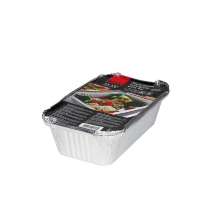 Kepimo forma iš aliuminio folijos 25x15x7,5 cm 3 vnt 1,5 l Saana 259623