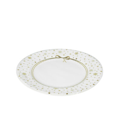 Lėkštės vienkartinės popierinės D27 cm 4 vnt Kalėdinės 50993 KLD