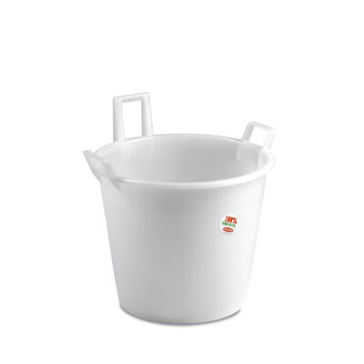 Kubilas nemaistinis baltas su rankenomis 65 l D55xH42 cm 32551 Italija STEFANPL