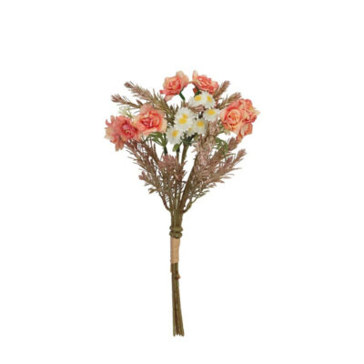 Dekoratyvinė gėlių puokštė Rožės 38 cm 8445393564579