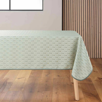Staltiesė 145x240 cm poliesteris žalių atsp. PIANA douceur d'intérieur