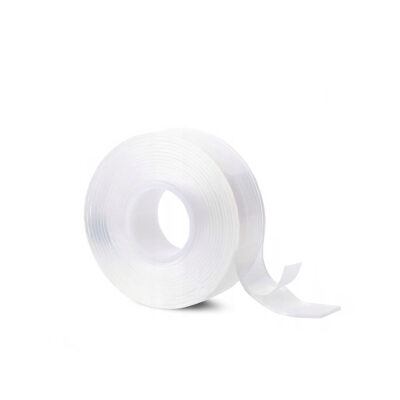 Juosta dvipusio lipnumo skaidri nano PU 3 m x 30 mm x 2 mm 24051