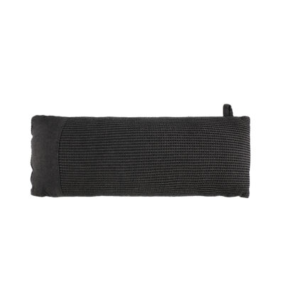 Pagalvėlė pirties 50x22 cm pilkos/juodos spalvos Rento 330297