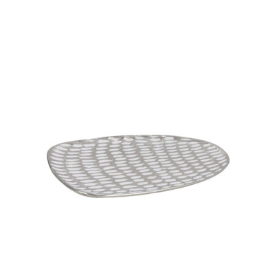 Dekoratyvinis padėklas aliumininis 22x9x1 cm 8445393432380