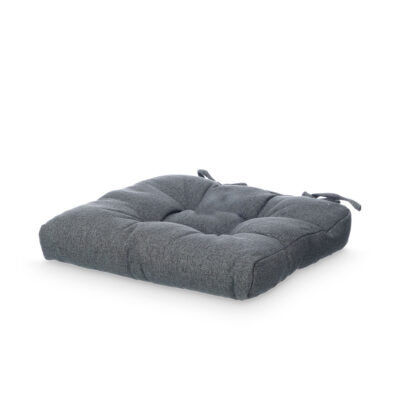 Pagalvėlė kėdei 2 vnt 40x40 cm pilkos sp., poliesteris Giftdecor 11448