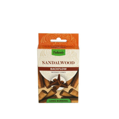 Smilkalai kūgio formos 28g 10 vnt. Sandalmedis 8901031047540