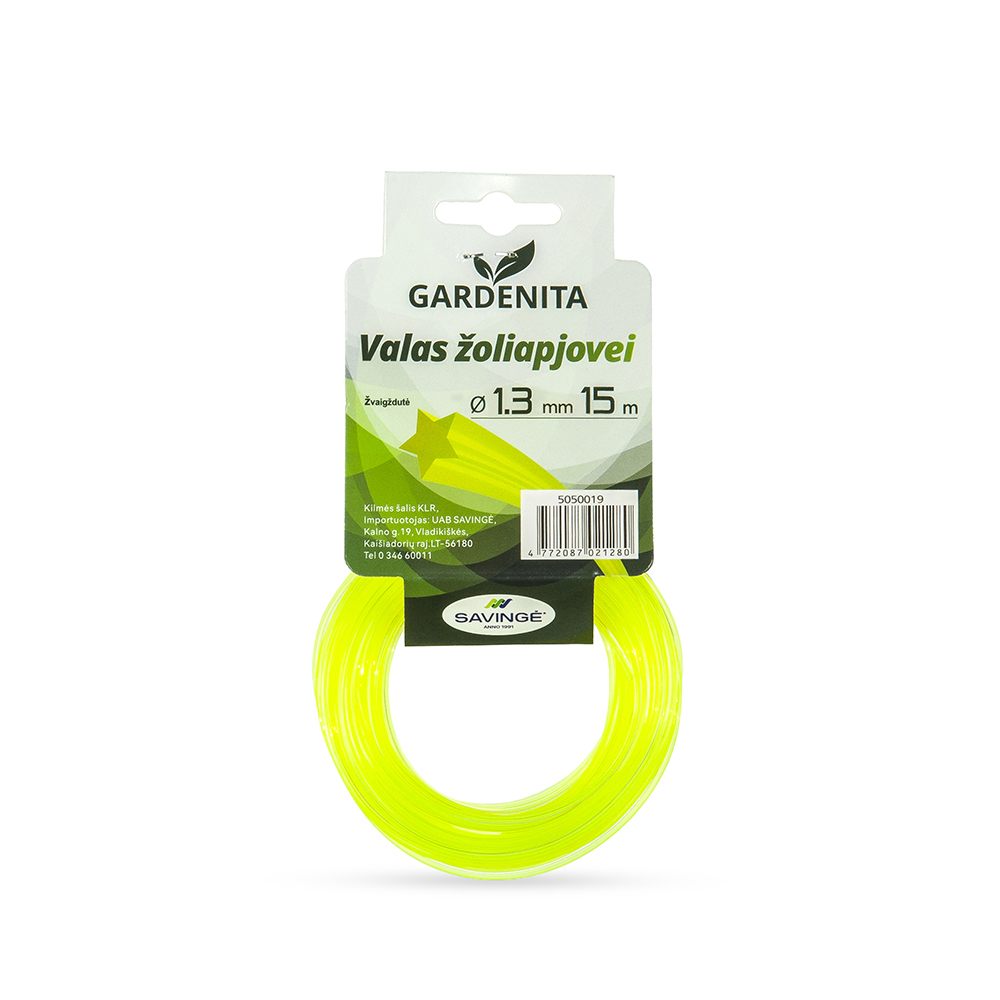 Valas žoliapjovei žvaigždutė 1,3 mm 15 m Gardenita (24)